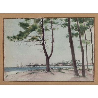 Fabi&aacute;n de la Rosa Cueto Acuarela