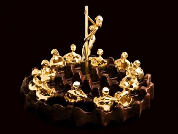 Carlos Angrigiani – Téibol – Bronce a la cera perdida 