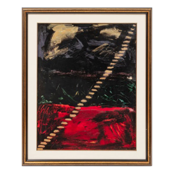 LEYRE ORMAECHE   (Bilbao 1954)  "Sin título "  Firmado: Leyre Ormaeche 