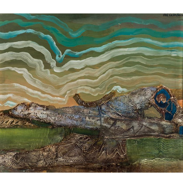 José Caballero  (1916 - 1991).  "Rompiente". 