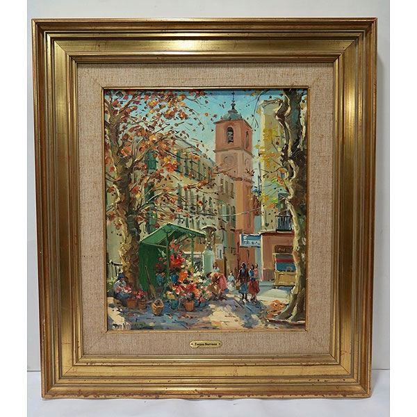 Salvador Torres Narváez (1927)  "Puesto de Flores" 