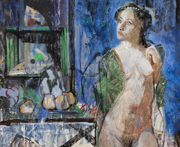 ANTONIO GUIJARRO  (Villarrubia de los ojos, Ciudad Real 1923) "El vestidor de Sandra"