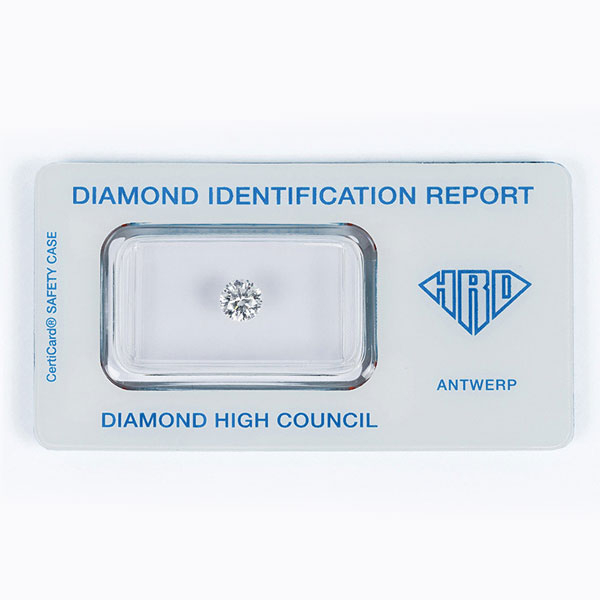 Diamante natural, talla brillante, 0.79 ct, de muy buenas caracter&iacute;sticas 