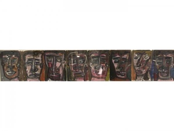 Firma ilegible – Acrílico sobre papel