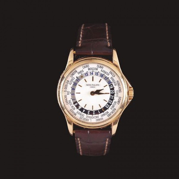 Reloj PATEK PHILIPPE "Horas Mundiales" en oro rosa 18K.