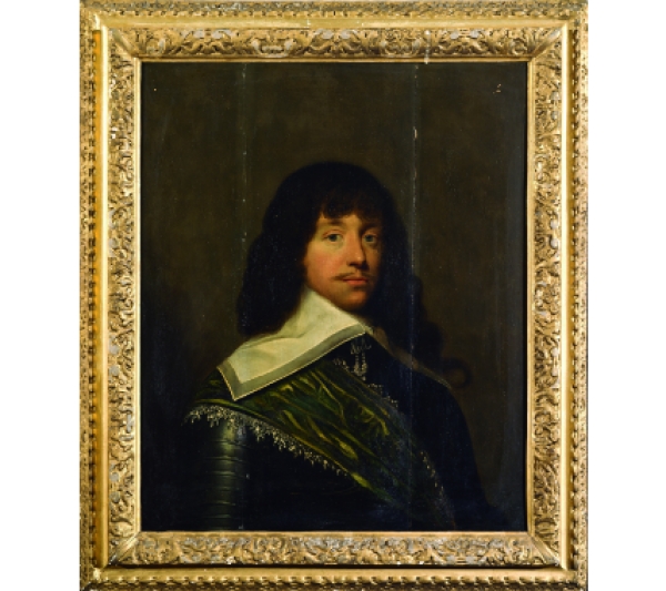 CORNELIUS JANSSENS VAN CEULEN (1593- 1661).  Retrato de caballero. 