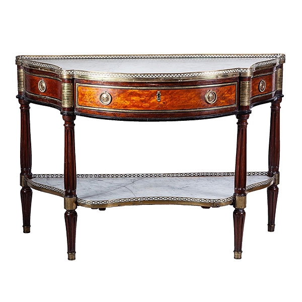 Consola desserte francesa de Pierre Garnier