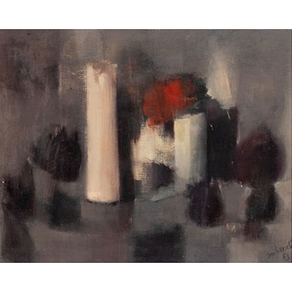 JOSÉ BARCELÓ ALBADALEJO  (Cartagena, Murcia 1923 - Bilbao 2001) "Figuras"