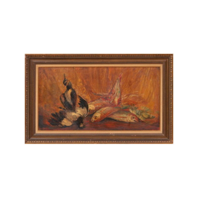 JESÚS LÓPEZ APELLÁNIZ   (Vitoria, Alava 1897-1969)  &quot;Naturaleza muerta &quot;  Firmado: Jesús Apellaniz 