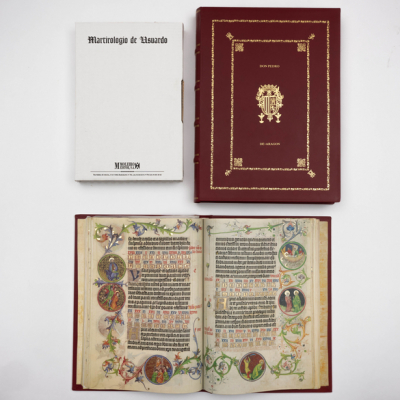 Martirologio de Usuardo Museu Dioces&agrave;, Girona.  Autor&iacute;a: M. MOLEIRO EDITOR S.A