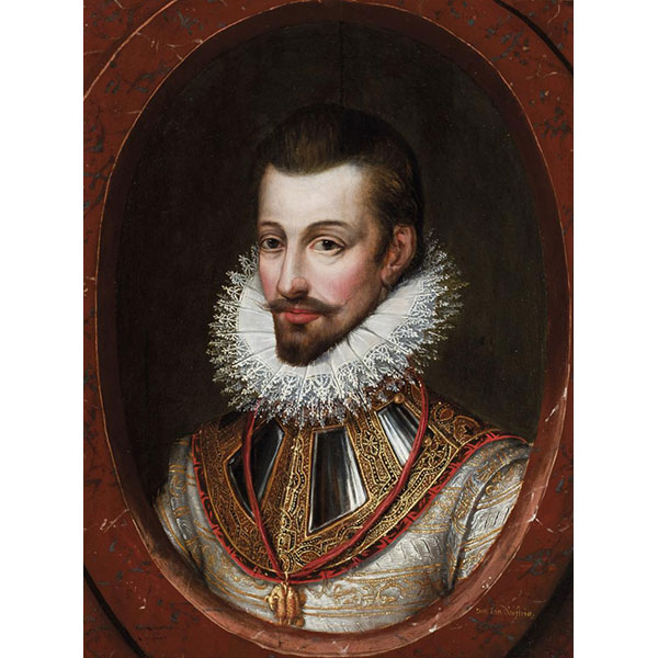 ESCUELA ESPAÑOLA S. XVI "Retrato de Don Juan de Austria". 