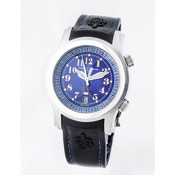Reloj suizo, cab. CUERVO Y SOBRINOS, modelo Robusto