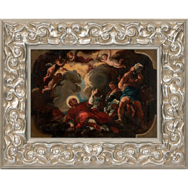 ESCUELA ESPAÑOLA  (S. XIX) "Escena religiosa"