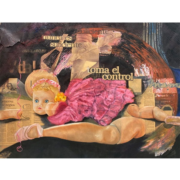 Bertha Valenzuela – Las Articulaciones Solo Aguantan 100 Kilos – Collage