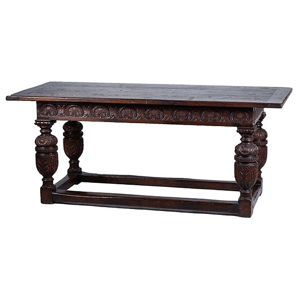 Mesa de refectorio inglesa Tudor