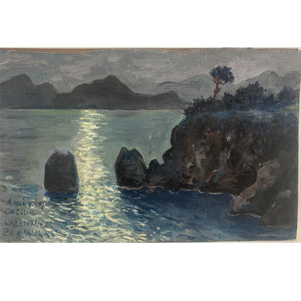 "Paisaje"  VALENT&Iacute;N DE ZUBIAURRE (Madrid, 1879-1963)