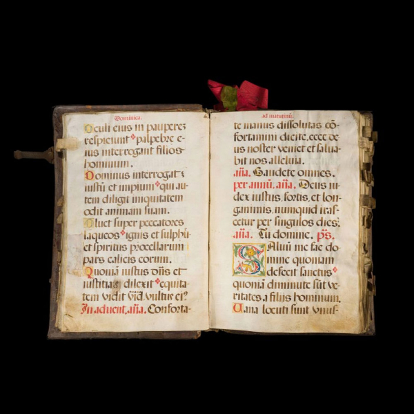 Importante y raro Manuscrito Litúrgico Español del siglo XVI (1550-1750). 