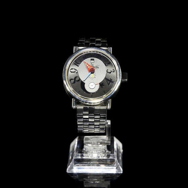 Reloj de pulsera unisex Alain Silberstein Bodoni Noir de acero. Edición limitada, número 220/500, unisex.