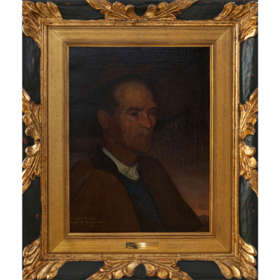 &quot;Segoviano&quot;.  VALENTÍN DE ZUBIAURRE (Madrid, 1879-1963).   Técnica: Óleo/Lienzo