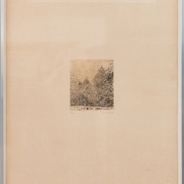 "Bosque"  Autoría: GONZALO CHILLIDA(San Sebastián, 1926-2008) 