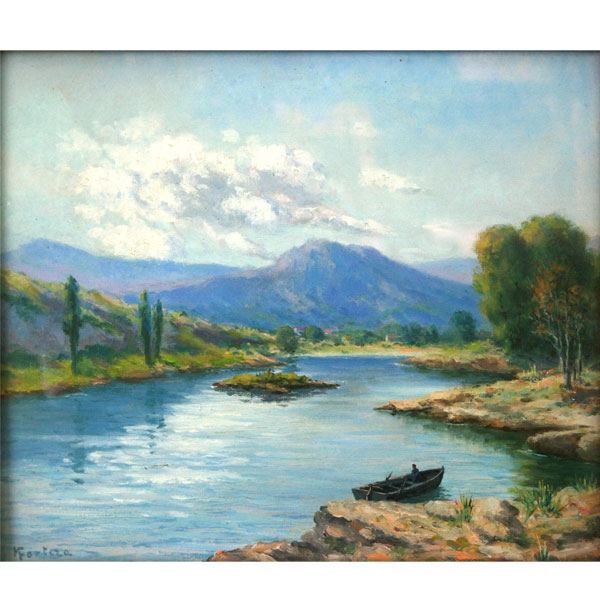 MIGUEL FORTEZA FORTEZA &quot;Nacimiento del Ebro&quot; Reinosa