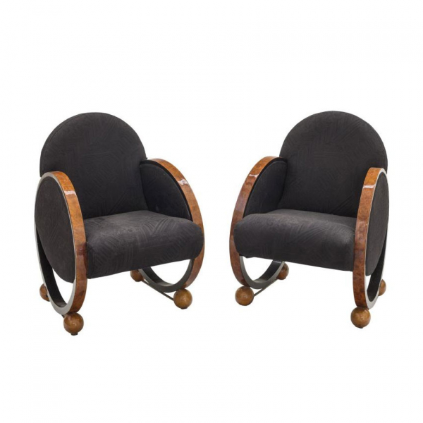 Pareja de butacas época Art Deco c. 1920.