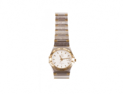 Reloj de pulsera de señora OMEGA CONSTELLATION en oro y acero