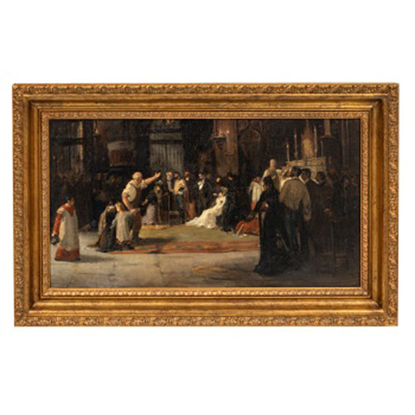 ESCUELA VALENCIANA  (Pp. S. XX) "Personajes en la celebración religiosa"