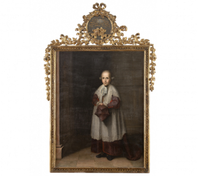 JOAQUÍN INZA (Ágreda, Soria, 1736-Madrid, 1811)  Retrato de Don Pedro Jordán de Urriés y Fuenbuena, III Marqués de Ayerbe 