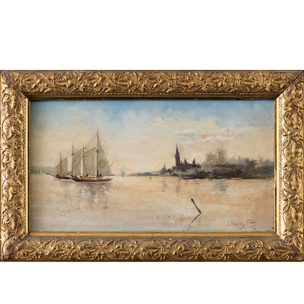 "Marina"  JOSE ALVAREZ FERNANDEZ, Escuela Española, Siglo. XIX-XX