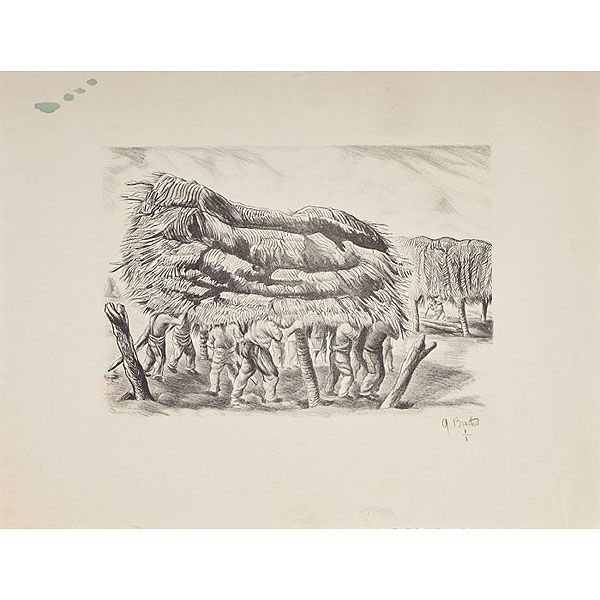 Ángel Bracho – Camino de Coamitl, Tabacaleros