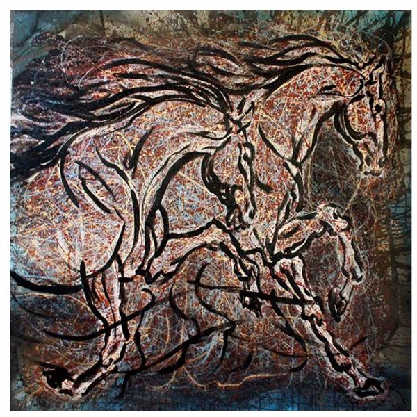 Juan de la Cruz – Equum – Mixta sobre Tela