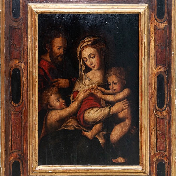 Escuela española, pps.S.XVII "Sagrada Familia"