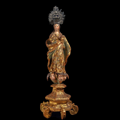 Escuela de Quito del siglo XVII "Inmaculada Concepci&oacute;n".