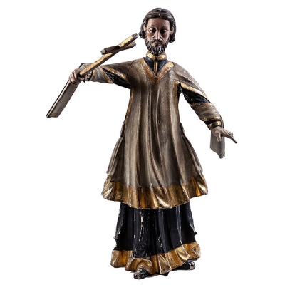 San Juan Nepomuceno de madera tallada