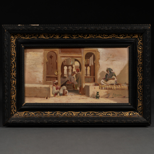 "Zoco"  ESCUELA ORIENTALISTA, h. 1900 