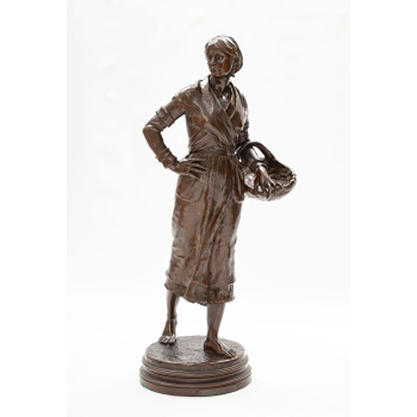 ERNEST CHARLES  GUILBERT  (1848-1913) "Pescadora"