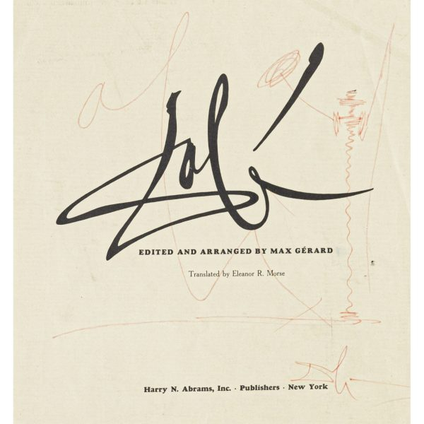 Salvador Dal&iacute; (Figueres, Girona, 1904-1989)  Don Quijote.  Dibujo a rotulador sobre papel. Firmado.