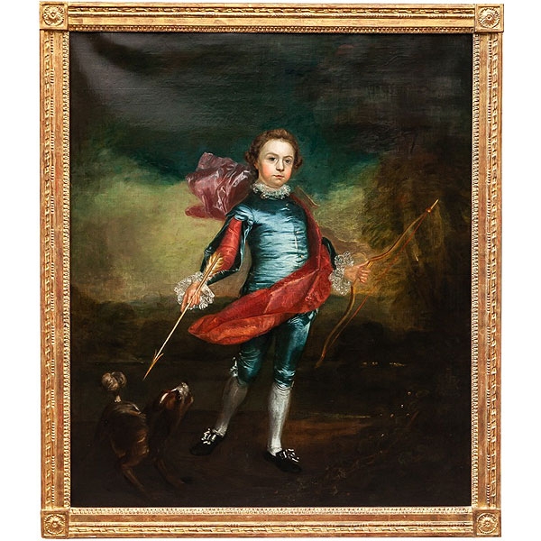 Escuela francesa S.XVIII "Retrato de príncipe"