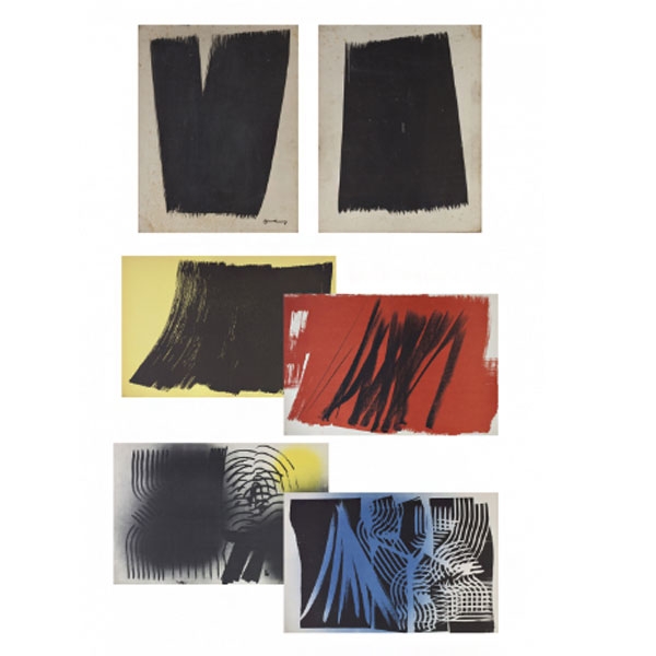 HANS HARTUNG (Leipzig, 1904 - Antibes, 1989) Farandole, 1970