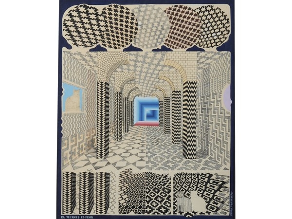 Pedro Friedeberg – “El viernes es peor” – Acrílico 