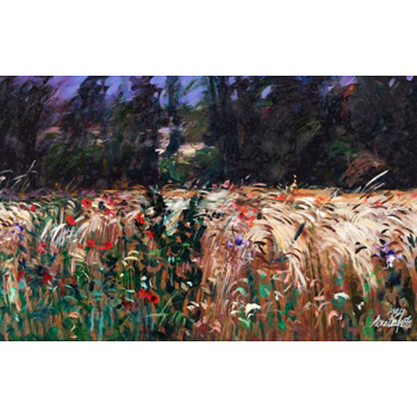 PHILIPPE MONTEAGUDO DUC  (París 1936-Fuentealbilla Albacete 2016) "Trigo rojo"