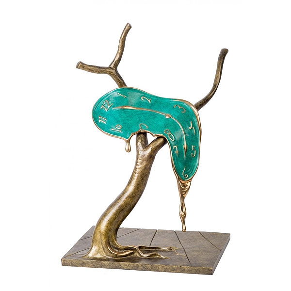 Salvador Dalí. (1904 - 1989)  &quot;Profil du temps (1977-1984)&quot;. Escultura