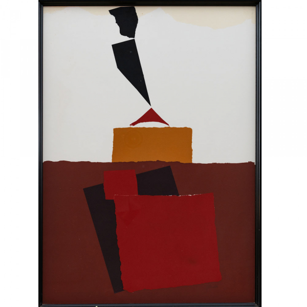 "Serie Diez + Seis VI" (1990)  GERARDO RUEDA (Madrid, 1926 - 1996) 