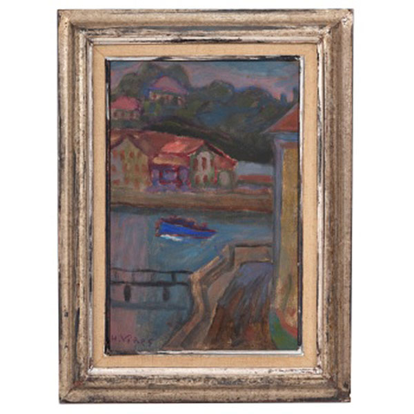 HERNANDO VIÑES  (París 1904 - 1993) "Paisaje"