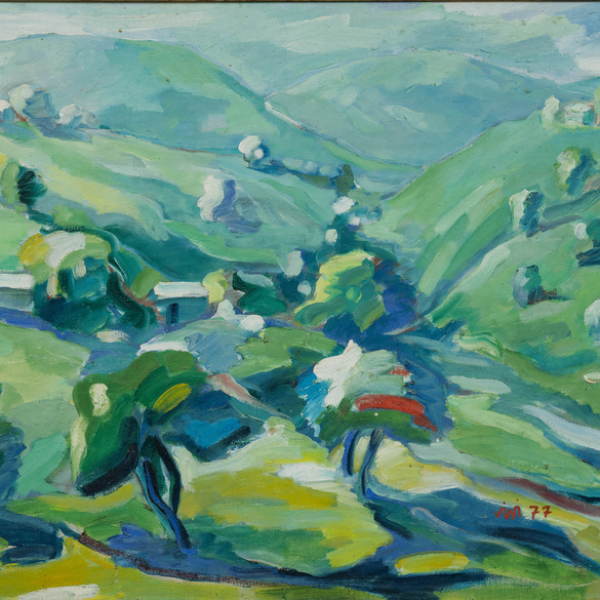 Paisaje.  PEDRO FERMIN (Venezuela, 1950) 