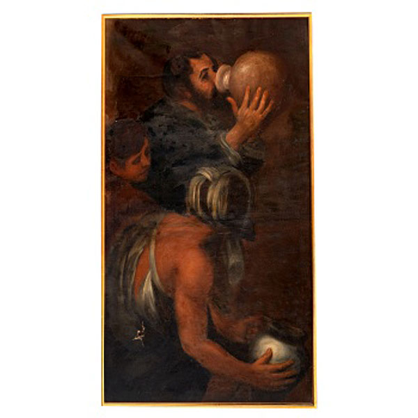  ESCUELA EUROPEA  (S. XVIII - S. XIX) "Personajes con tinajas"