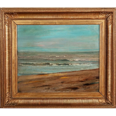 José Salís Camino (Santoña, 1863 - Irún, 1927) &quot;La Playa&quot;