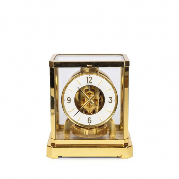 Reloj de sobremesa Atmos de Jaeger LeCoultre.   Calibre 528-8. N&ordm; serie 267556. Circa 1960.