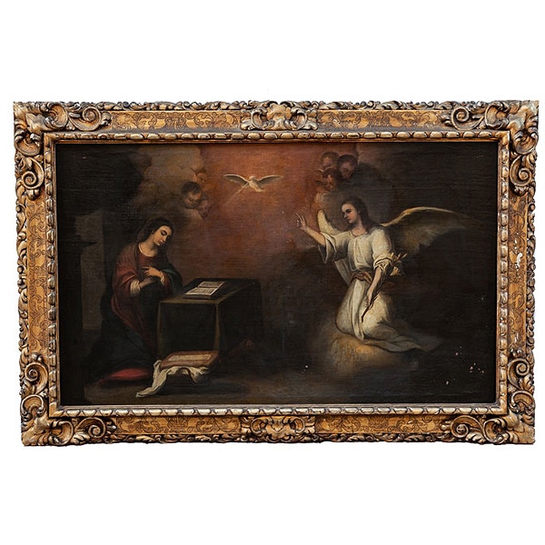 Escuela andaluza, S.XVII "La Anunciación"